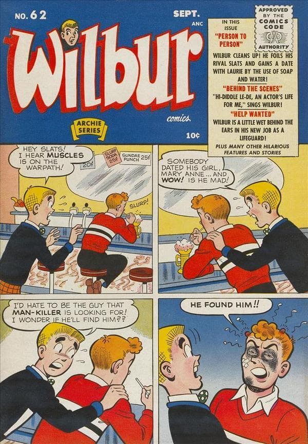 Wilbur Comics #62 cover
