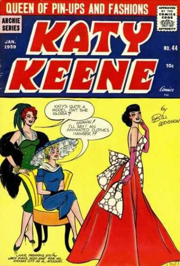Katy Keene Comics #44 cover
