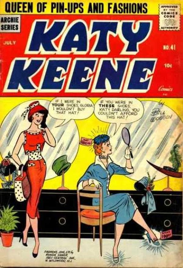 Katy Keene Comics #41 cover