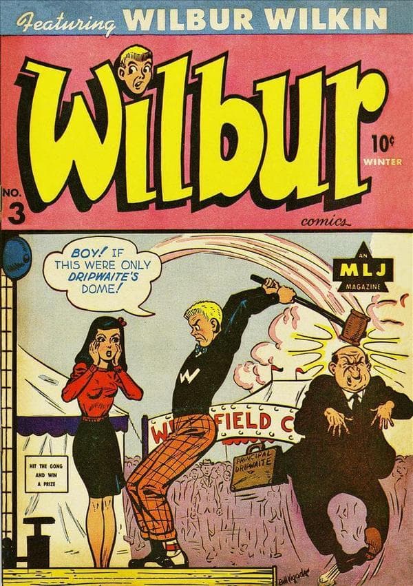 Wilbur Comics #3 cover