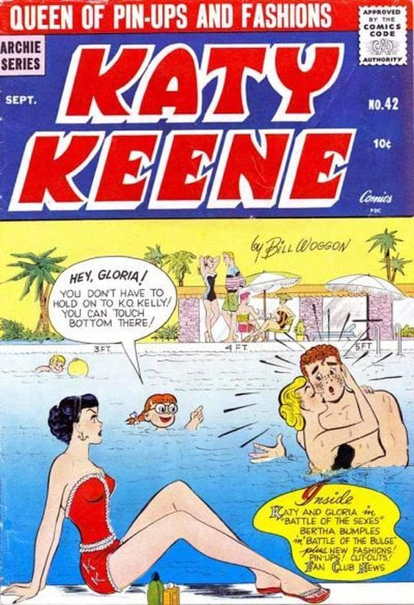 Katy Keene Comics #42 cover