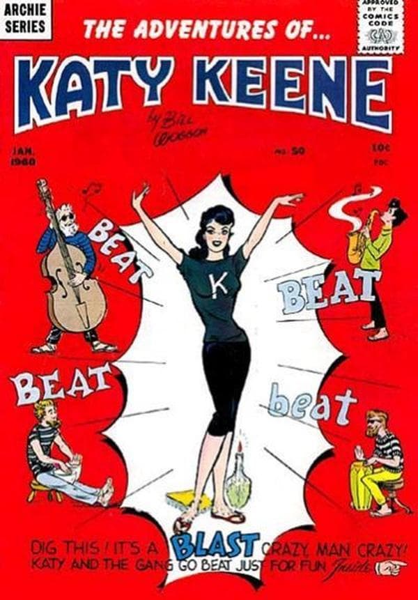 Katy Keene Comics #50 cover