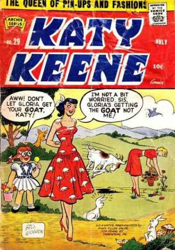 Katy Keene Comics #29 cover