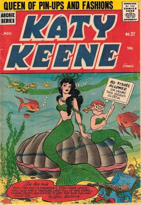 Katy Keene Comics #37 cover