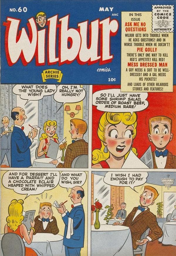 Wilbur Comics #60 cover