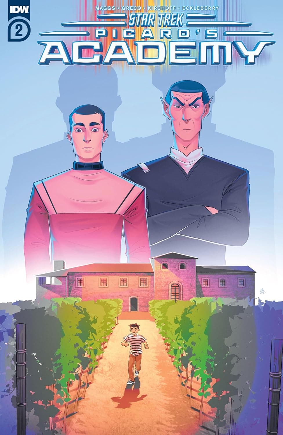 Star Trek: Picard's Academy #2 cover