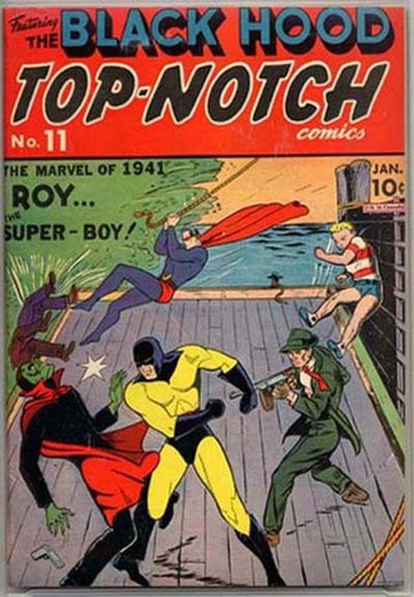 Top Notch Comics #11 cover