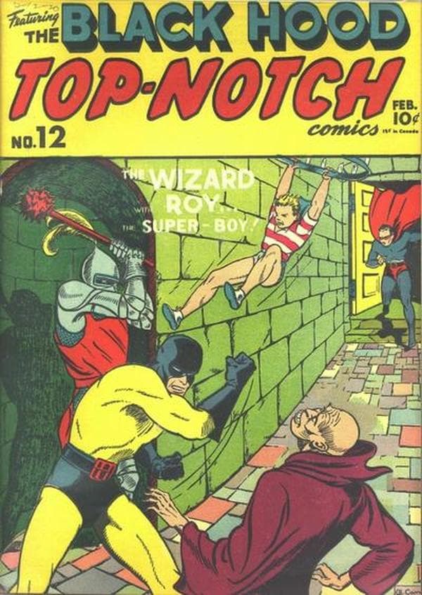 Top Notch Comics #12 cover