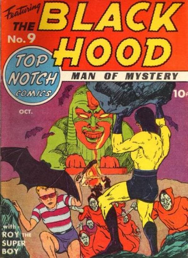 Top Notch Comics #9 cover