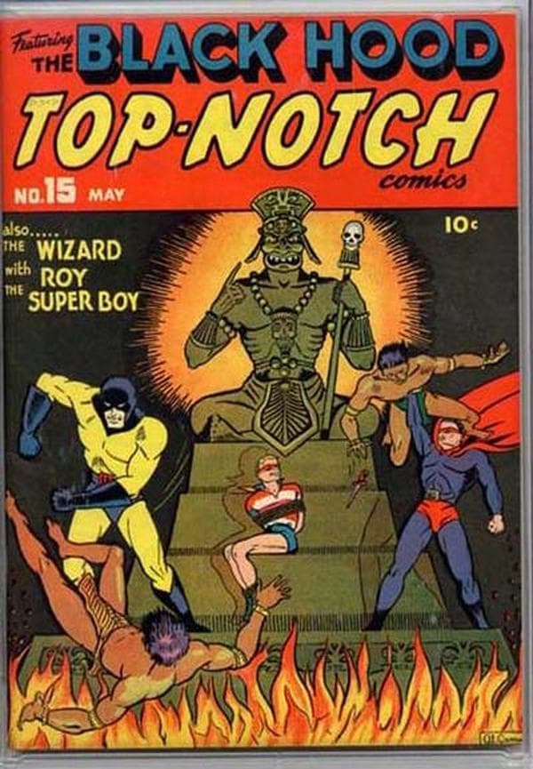 Top Notch Comics #15 cover