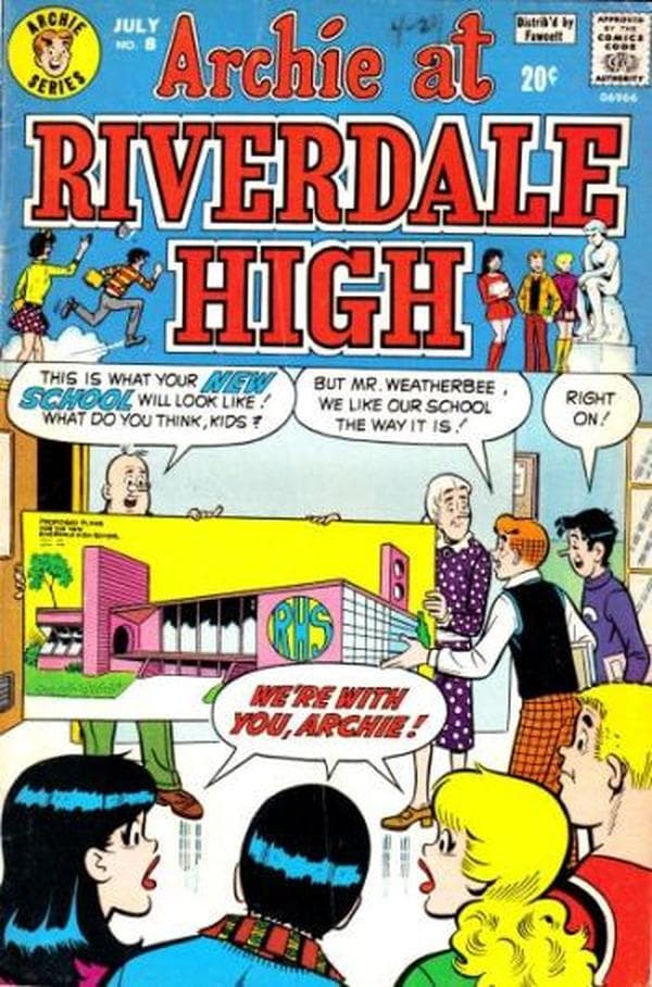 Archie at Riverdale High #8 cover
