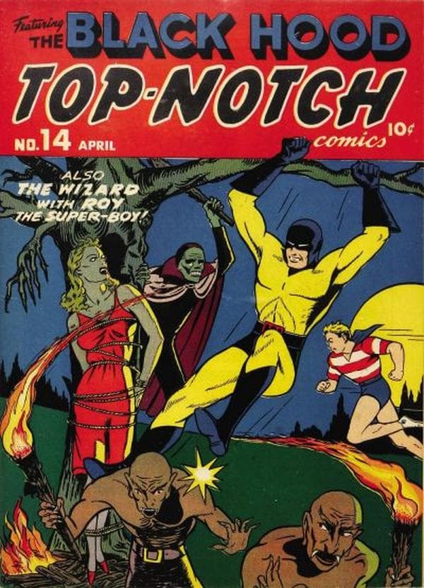 Top Notch Comics #14 cover
