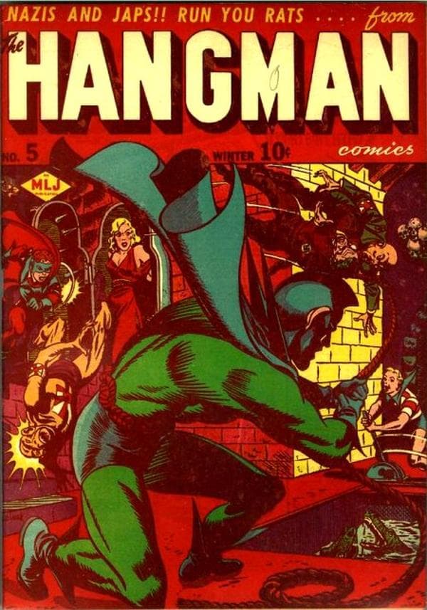 Hangman Comics #5 cover