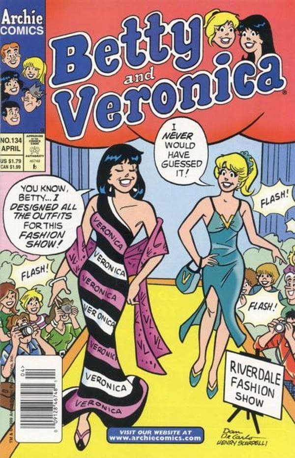 Betty and Veronica #134 cover