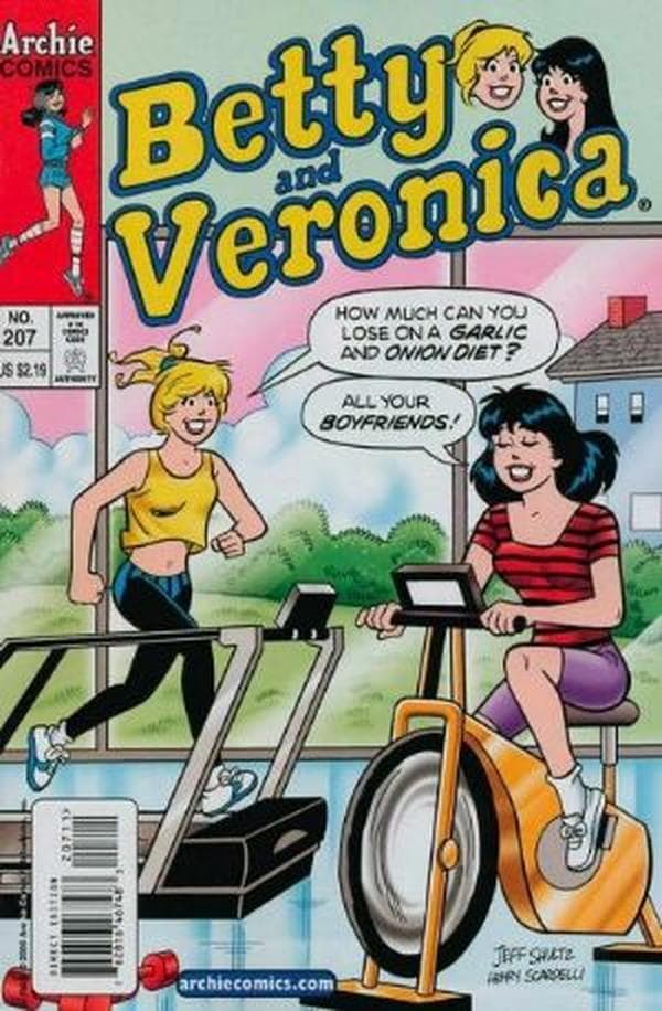 Betty and Veronica #207 cover