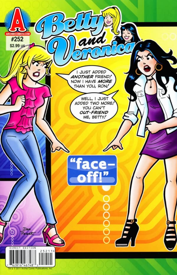 Betty and Veronica #252 cover