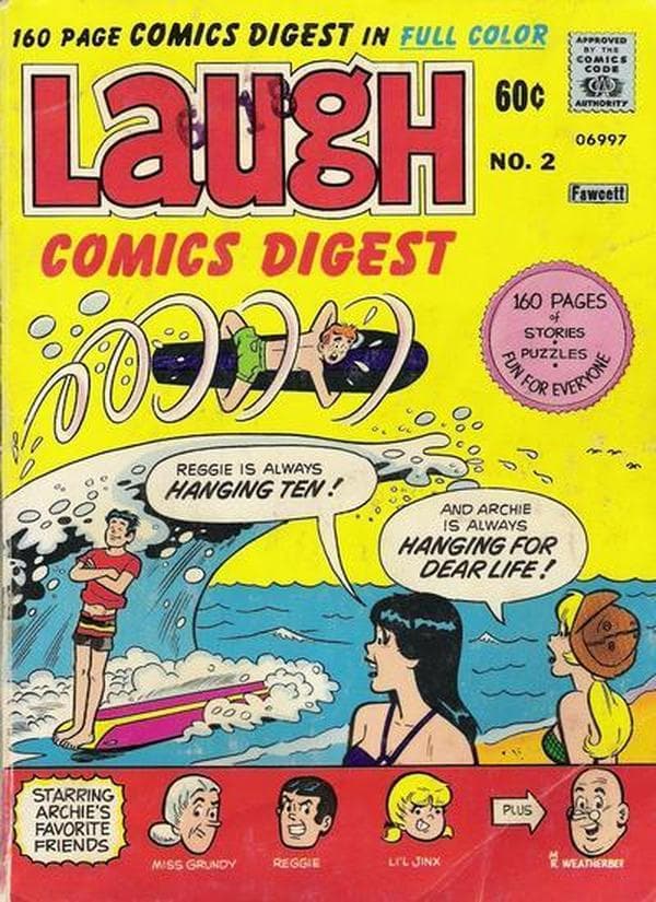 Laugh Comics Digest / Laugh Comics Digest Magazine / Laugh Digest Magazine #2 cover