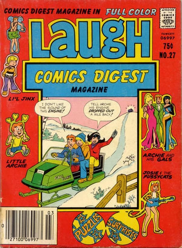 Laugh Comics Digest / Laugh Comics Digest Magazine / Laugh Digest Magazine #27 cover