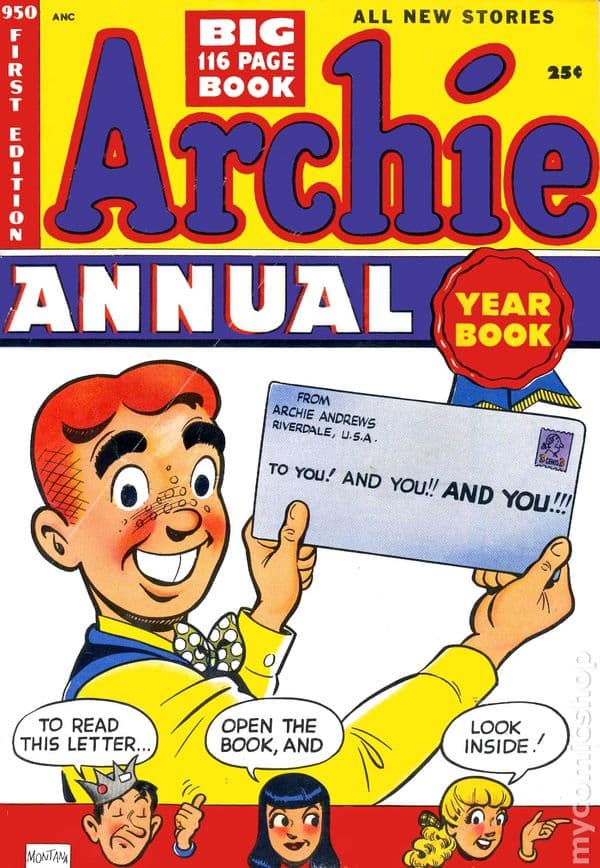 Archie Annual #1 cover