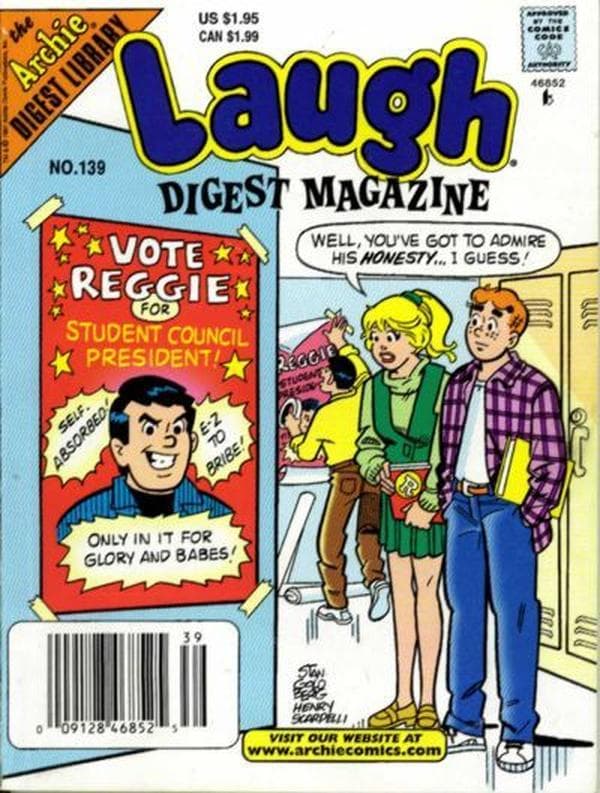 Laugh Comics Digest / Laugh Comics Digest Magazine / Laugh Digest Magazine #139 cover