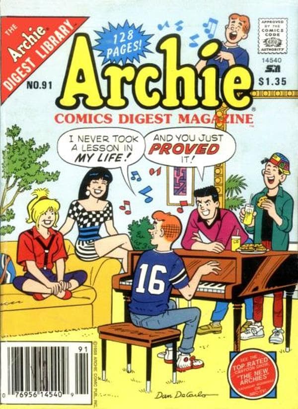 Archie Comics Digest #91