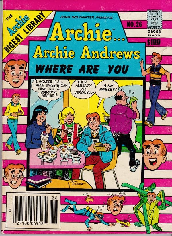 Archie... Archie Andrews, Where Are You? Comics Digest Magazine #26