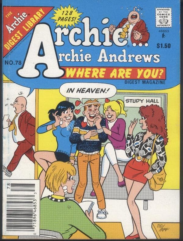 Archie... Archie Andrews, Where Are You? Comics Digest Magazine #78