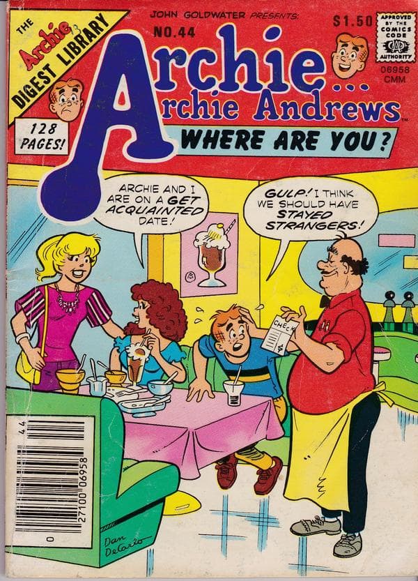 Archie... Archie Andrews, Where Are You? Comics Digest Magazine #44