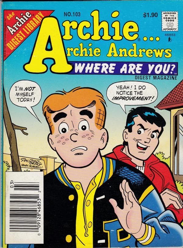 Archie... Archie Andrews, Where Are You? Comics Digest Magazine #103