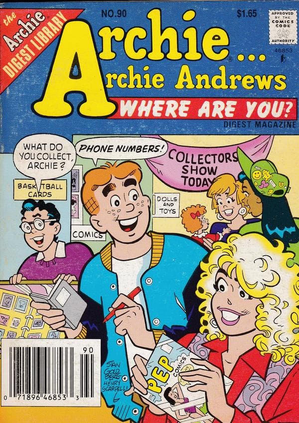 Archie... Archie Andrews, Where Are You? Comics Digest Magazine #90