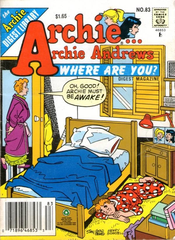 Archie... Archie Andrews, Where Are You? Comics Digest Magazine #83