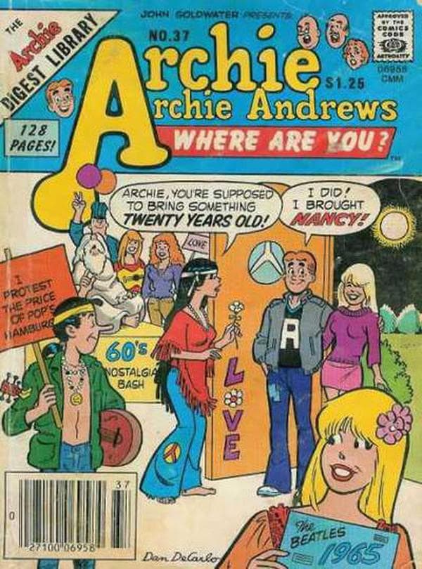 Archie... Archie Andrews, Where Are You? Comics Digest Magazine #37