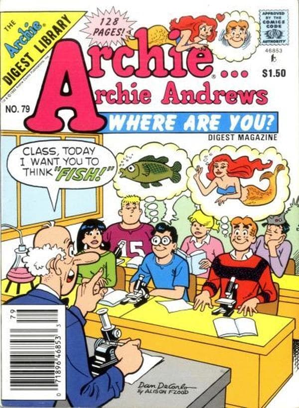 Archie... Archie Andrews, Where Are You? Comics Digest Magazine #79