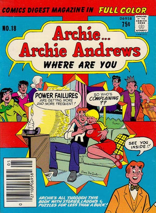 Archie... Archie Andrews, Where Are You? Comics Digest Magazine #18