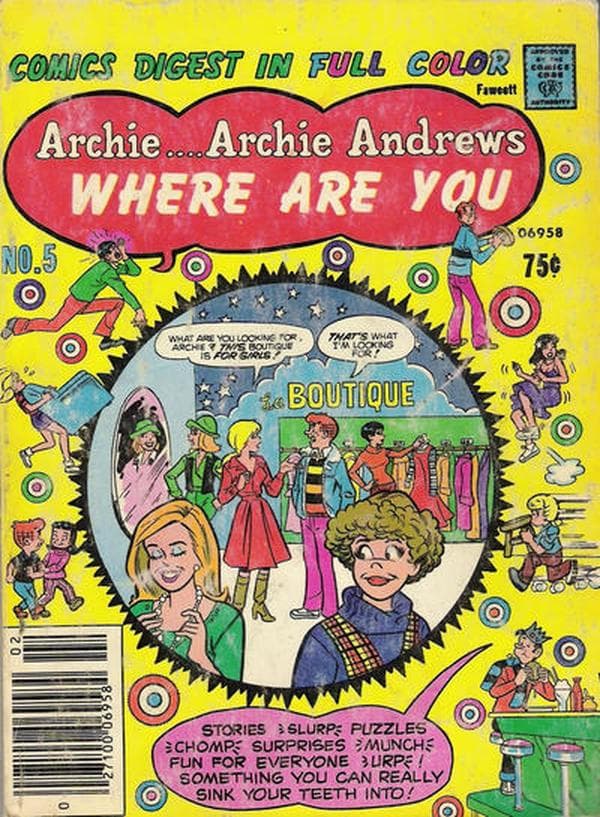 Archie... Archie Andrews, Where Are You? Comics Digest Magazine #5