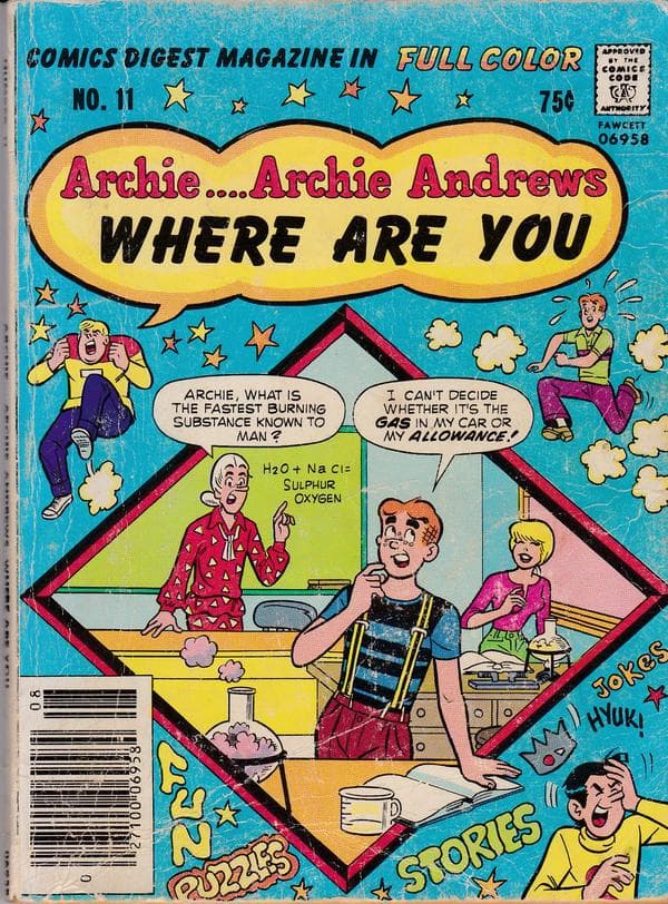 Archie... Archie Andrews, Where Are You? Comics Digest Magazine #11