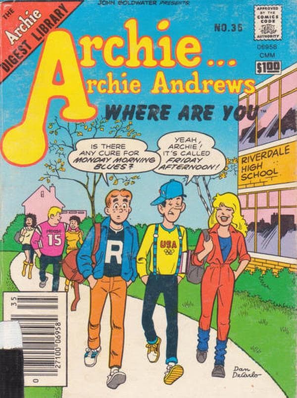 Archie... Archie Andrews, Where Are You? Comics Digest Magazine #35