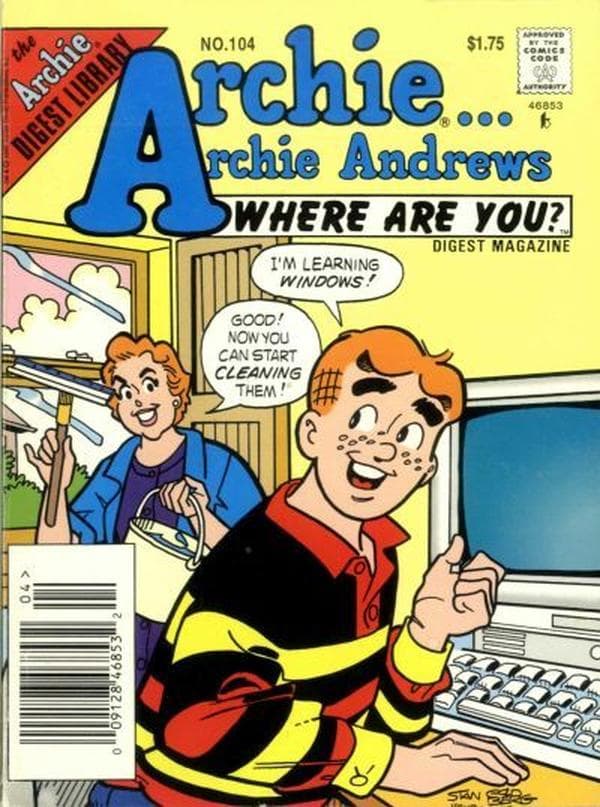 Archie... Archie Andrews, Where Are You? Comics Digest Magazine #104