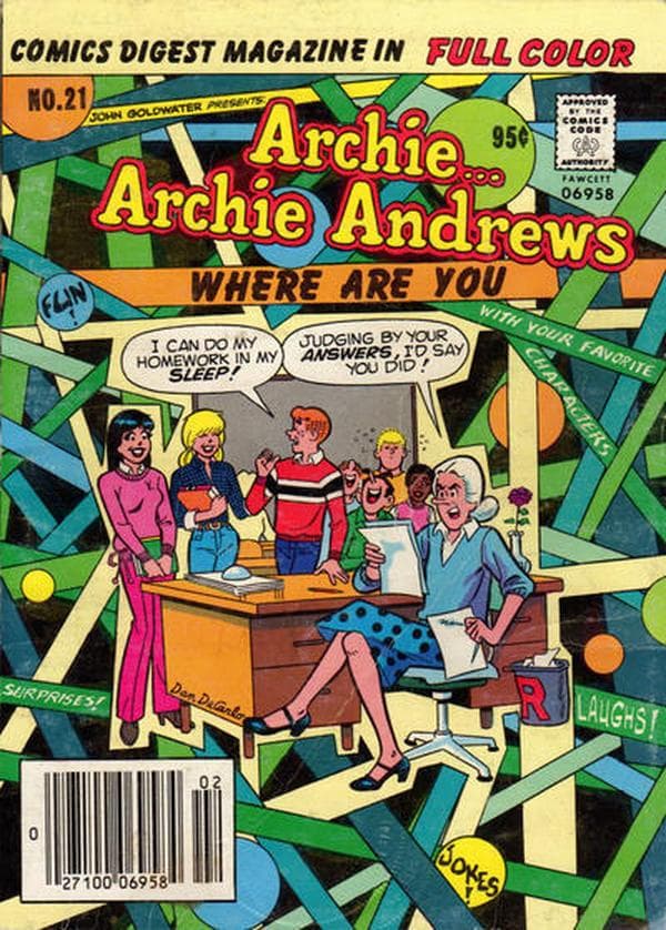 Archie... Archie Andrews, Where Are You? Comics Digest Magazine #21
