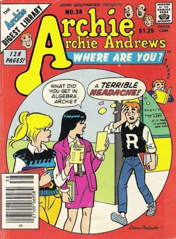 Archie... Archie Andrews, Where Are You? Comics Digest Magazine #38
