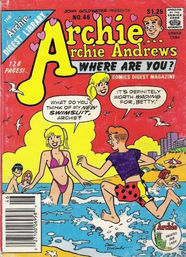 Archie... Archie Andrews, Where Are You? Comics Digest Magazine #46