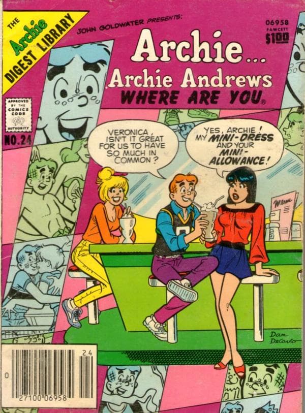 Archie... Archie Andrews, Where Are You? Comics Digest Magazine #24