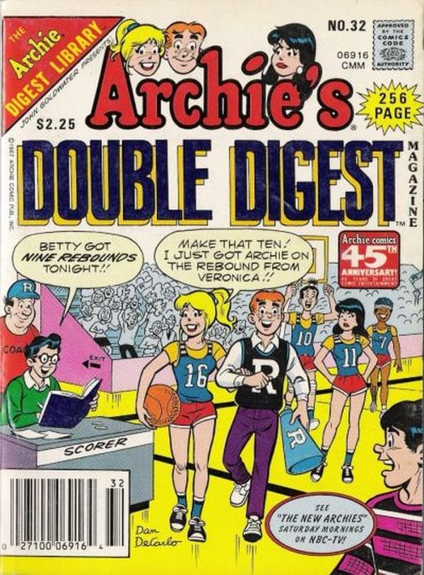 Archie's Double Digest Magazine #32 cover