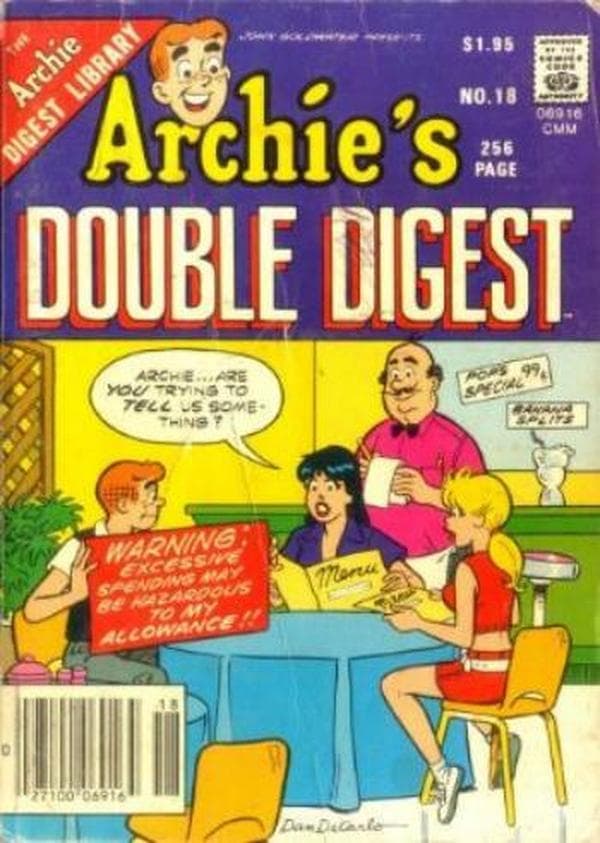 Archie's Double Digest Magazine #18 cover