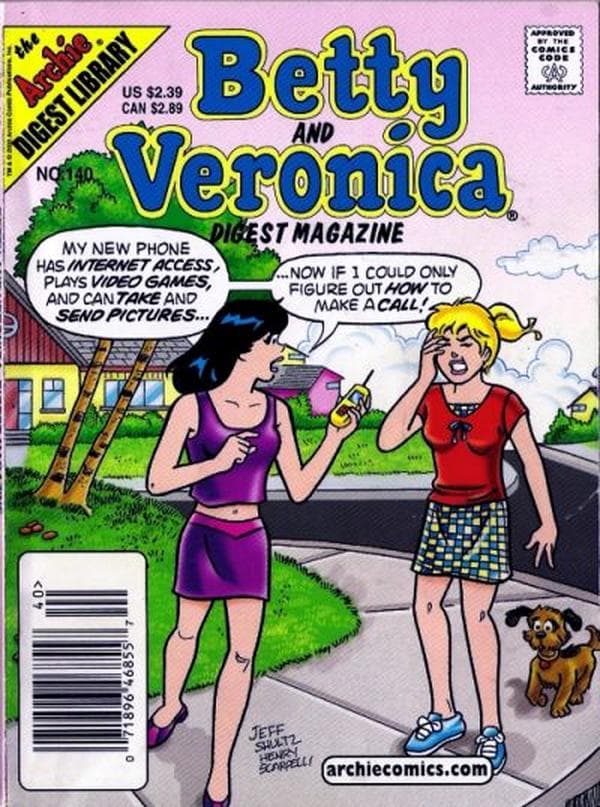 Betty and Veronica Comics Digest Magazine #140