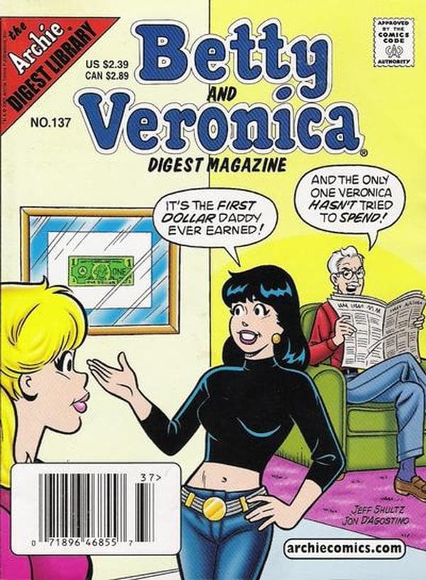 Betty and Veronica Comics Digest Magazine #137