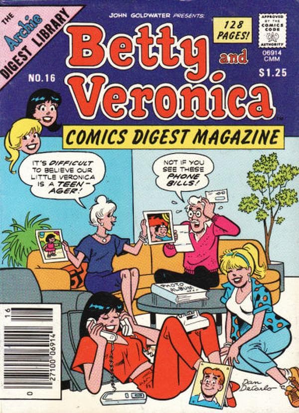 Betty and Veronica Comics Digest Magazine #16