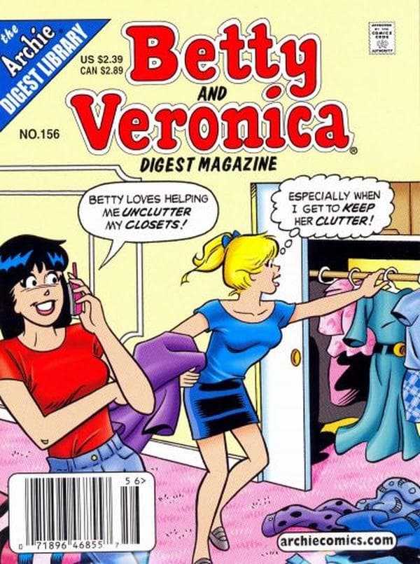Betty and Veronica Comics Digest Magazine #156
