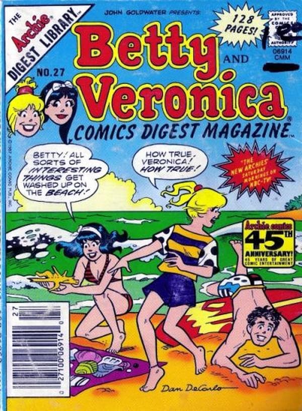 Betty and Veronica Comics Digest Magazine #27
