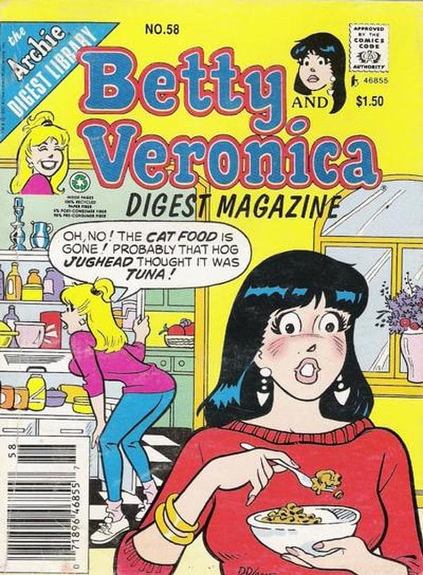 Betty and Veronica Comics Digest Magazine #58